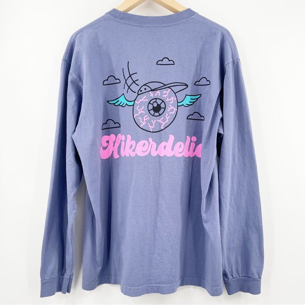 HIKERDELIC Flying Eye Long Sleeve Unisex Psychedelic Urban Outfitters NWOT Large